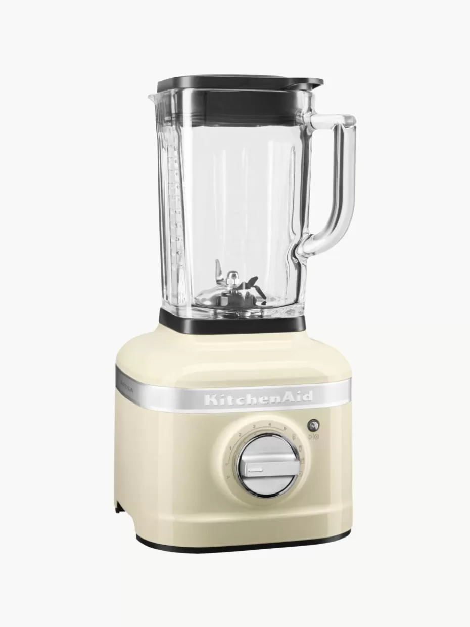 Mixer-KitchenAid Standmixer Artisan Cremeweiß, glänzend