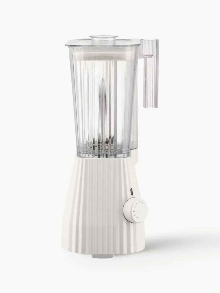 Mixer-Alessi Standmixer Plissé Off White, matt