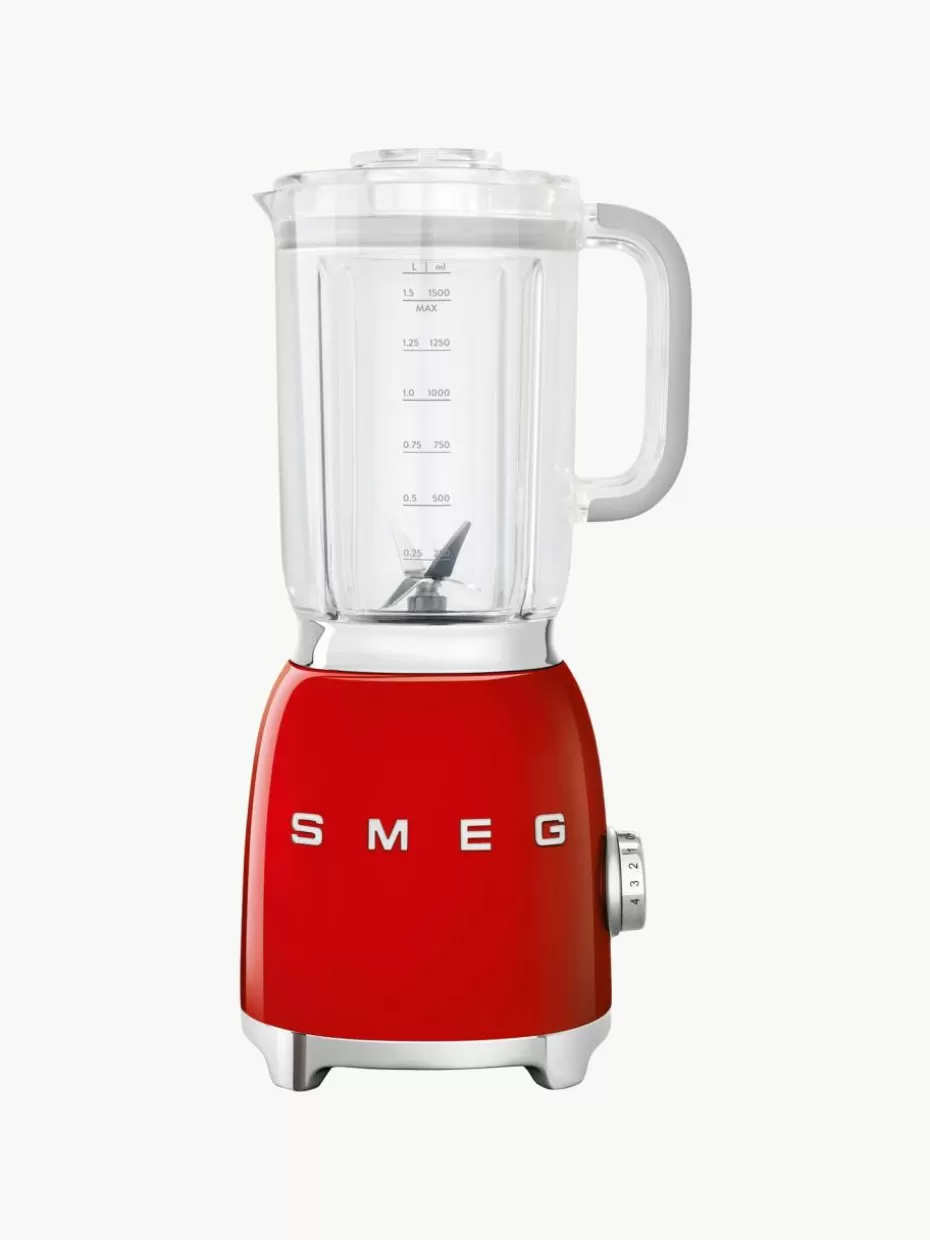 Mixer-Smeg Standmixer 50's Style Rot, glänzend