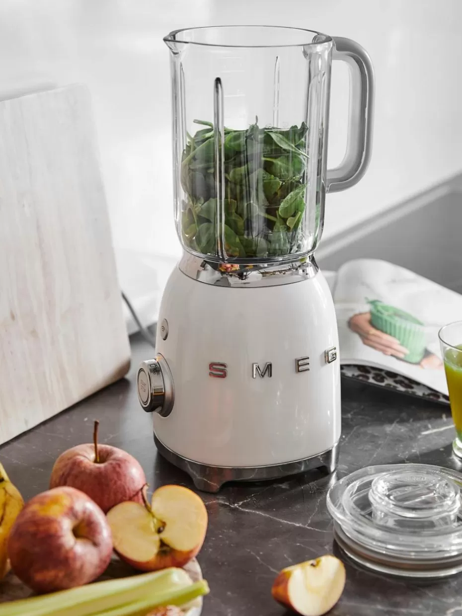 Mixer-Smeg Standmixer 50's Style Weiß, glänzend