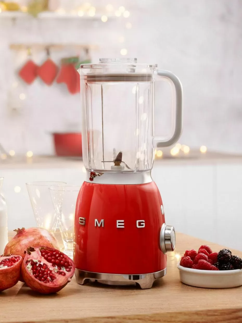 Mixer-Smeg Standmixer 50's Style Rot, glänzend