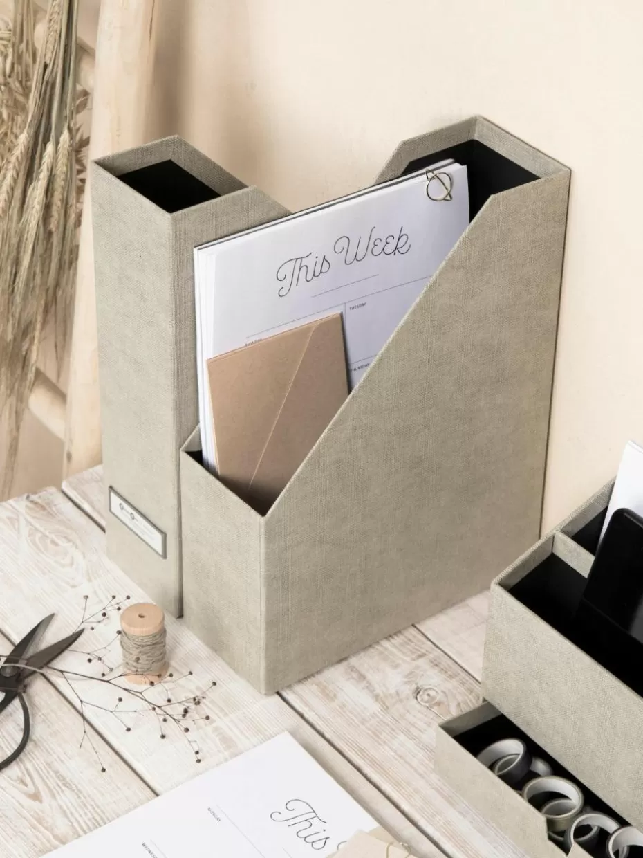 Bürobedarf-Bigso Box of Sweden Stehsammler Viola, 2 Stück Greige
