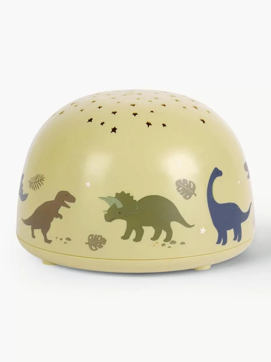 Lampen | Kinderzimmerlampen-A Little Lovely Company Sternenhimmel-Projektor Dinosaurs mit Timer Dinosaurier