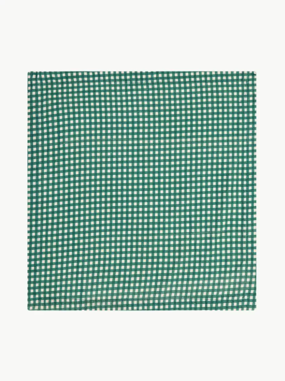 Servietten & Ringe | Servietten-Anna + Nina Stoffservietten Gingham, 2 Stück