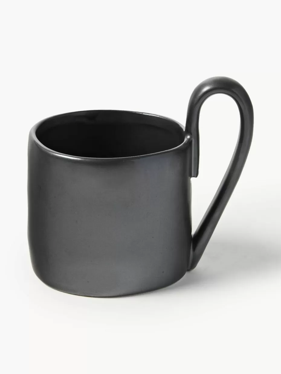 Nordic Celebrations | Tassen-ferm LIVING Tasse Flow aus Steinzeug Schwarz