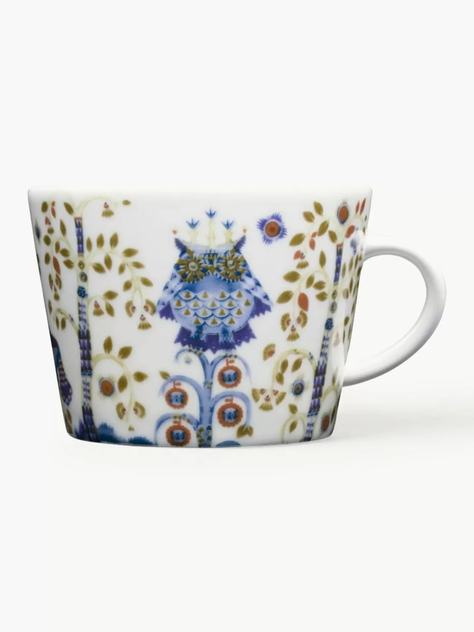Weihnachtsgeschirr | Romantische Details-iittala Tasse Taika aus Vitro-Porzellan, 200 ml Weiß