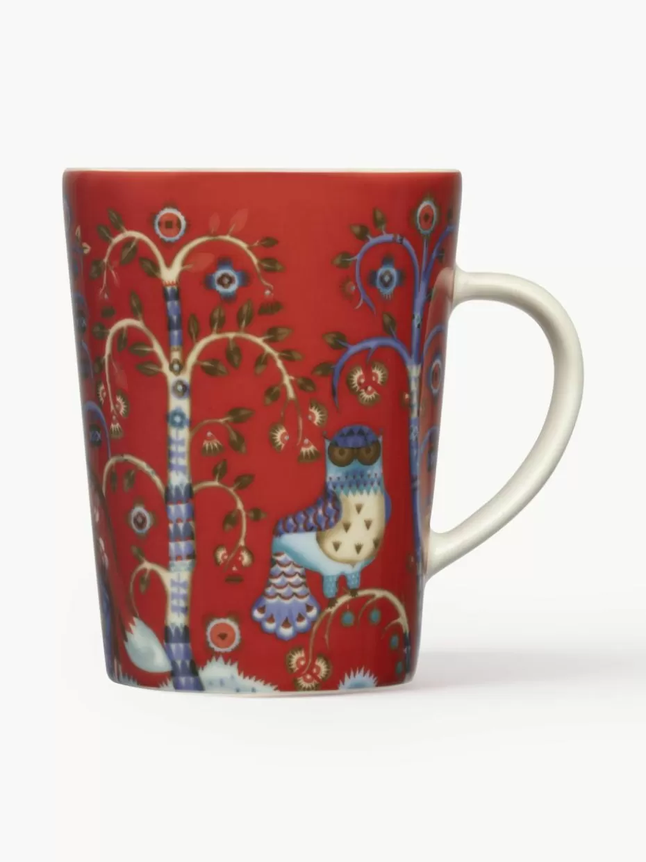 Weihnachtsgeschirr | Tassen-iittala Tasse Taika aus Vitro-Porzellan, 300 ml Rot