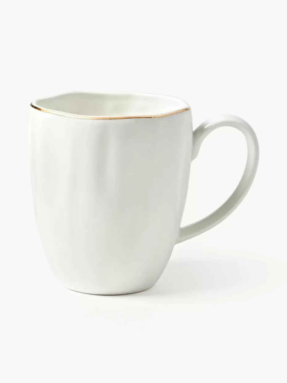 Weihnachtsgeschirr | Tassen-Westwing Collection Tassen Sali mit Relief, 2 Stück