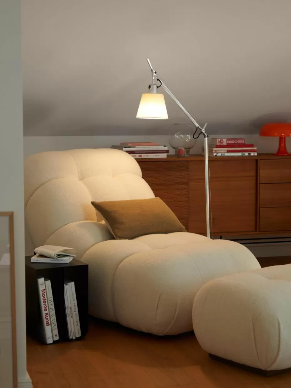 Sessel-Westwing Collection Teddy-Loungesessel Stanley Teddy Off White