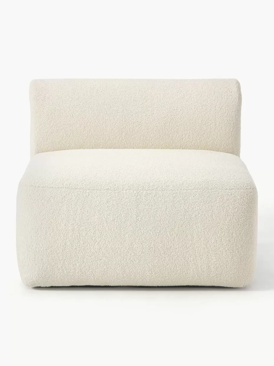 Sofas | Sofaserien-Westwing Collection Teddy-Mittelmodul Sofia Teddy Off White