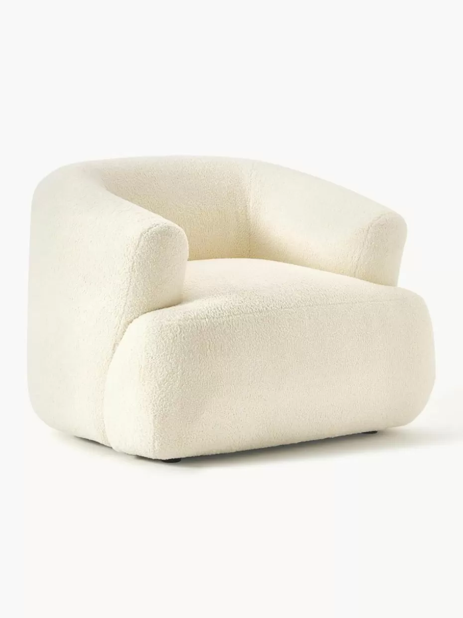 Sessel | Sofaserien-ICONS by Westwing Collection Teddy-Sessel Sofia Teddy Off White
