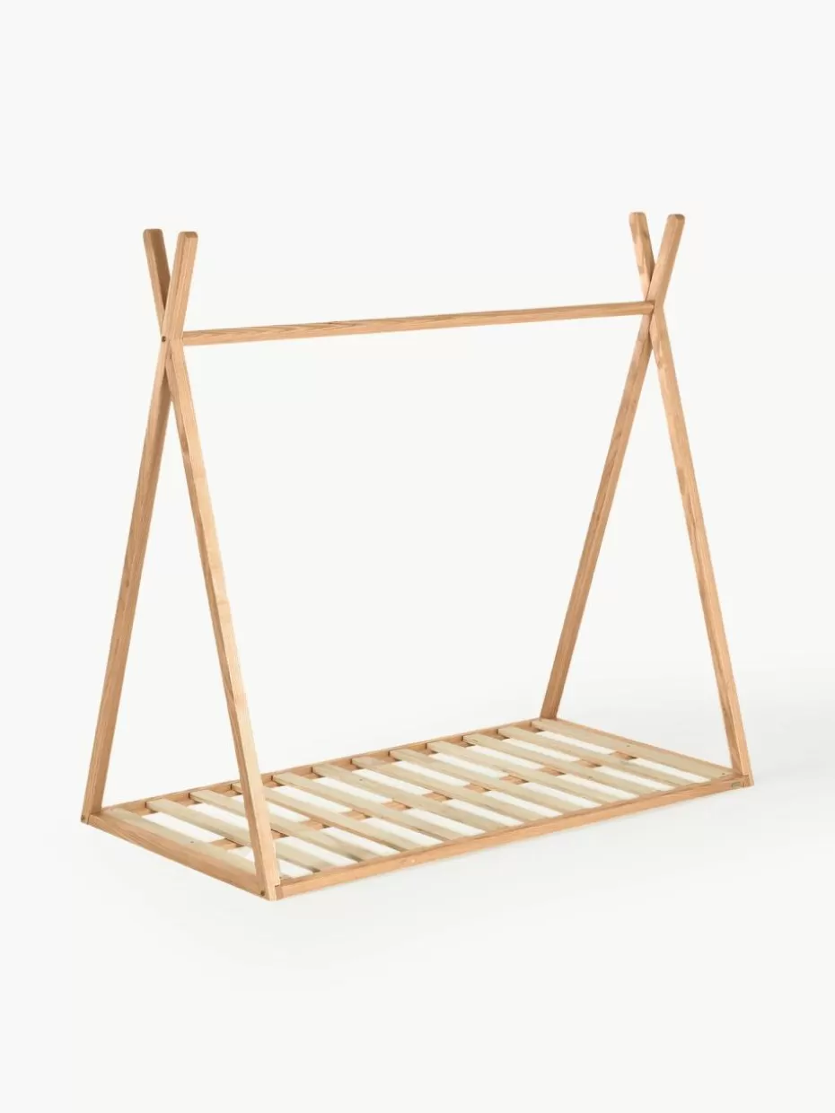 Kinderbetten-Westwing Tipi-Kinderbett Maralis aus Buchenholz, 70 x 140 cm