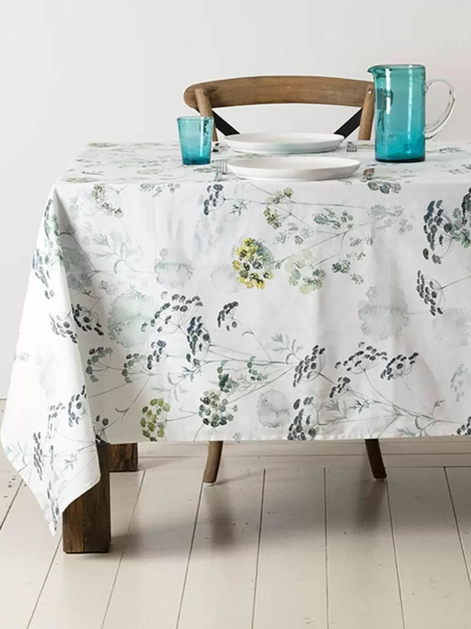 Tischdecken | Tischdecken-Cote Table Tischdecke Herbier mit Aquarell Print