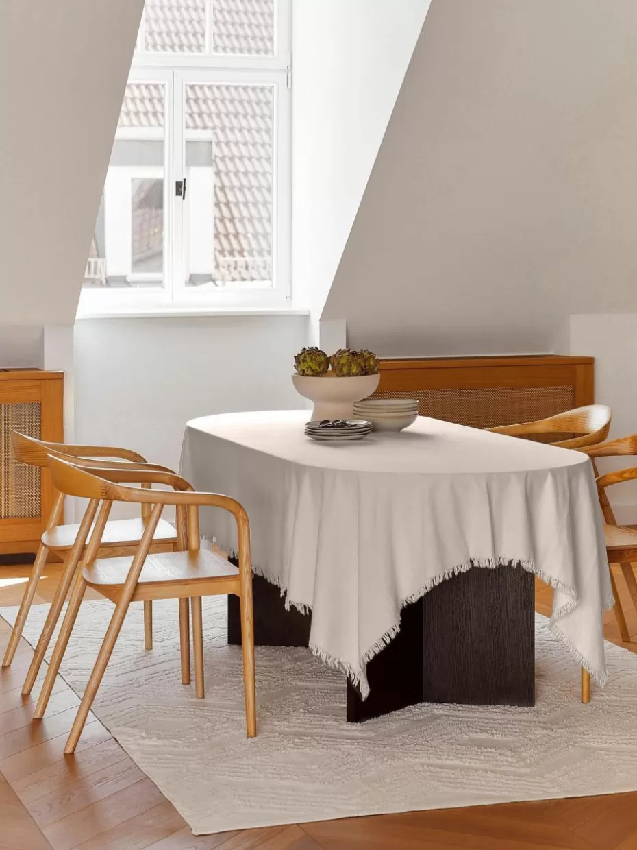Tischdecken | Tischdecken-Cote Table Tischdecke Nalia mit Fransen