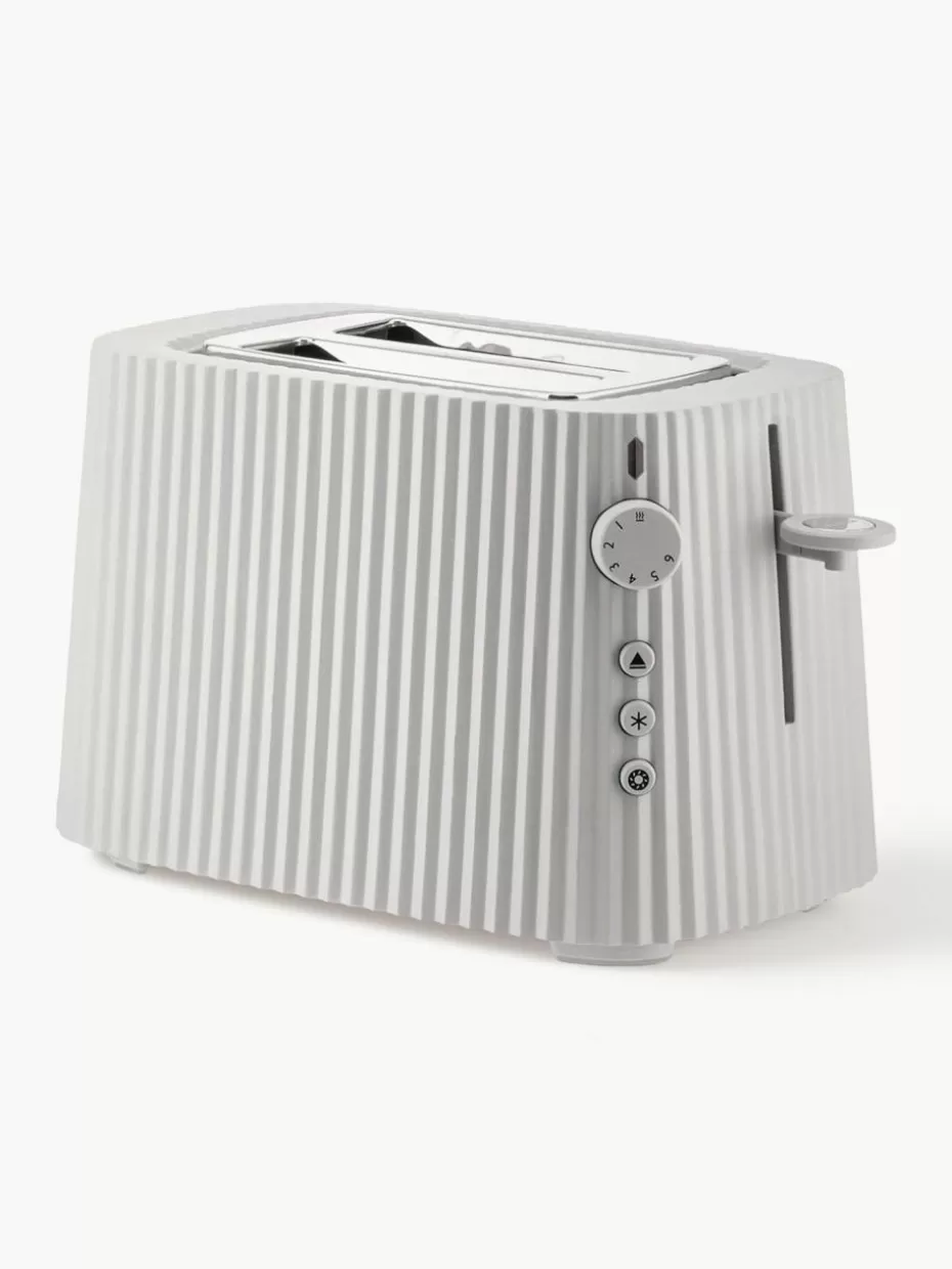 Toaster-Alessi Toaster Plissé Off White