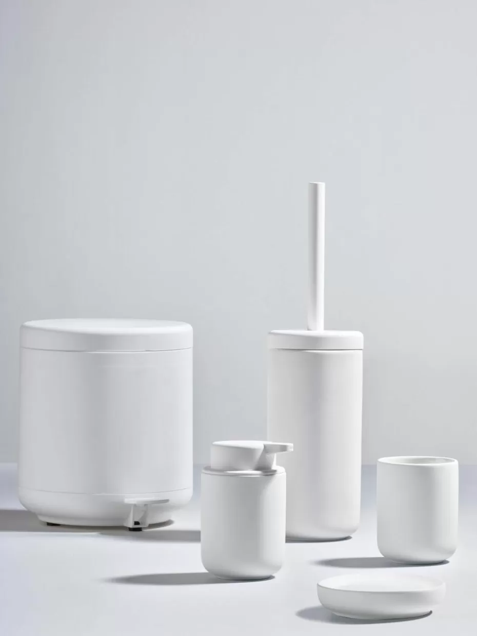 Toilettenbürsten-Zone Denmark Toilettenbürste Ume mit Behälter Weiß