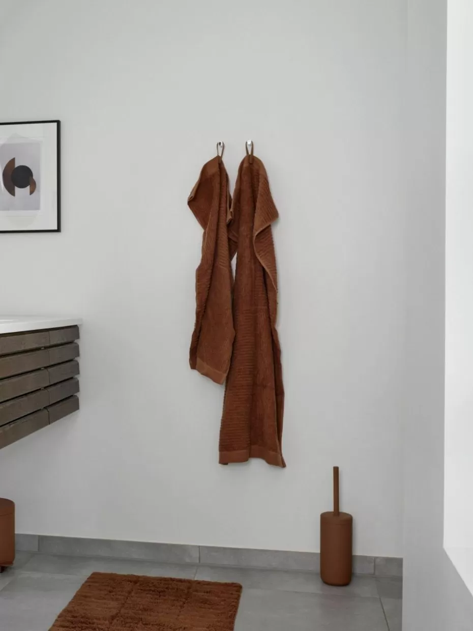 Toilettenbürsten-Zone Denmark Toilettenbürste Ume mit Behälter Terrakotta
