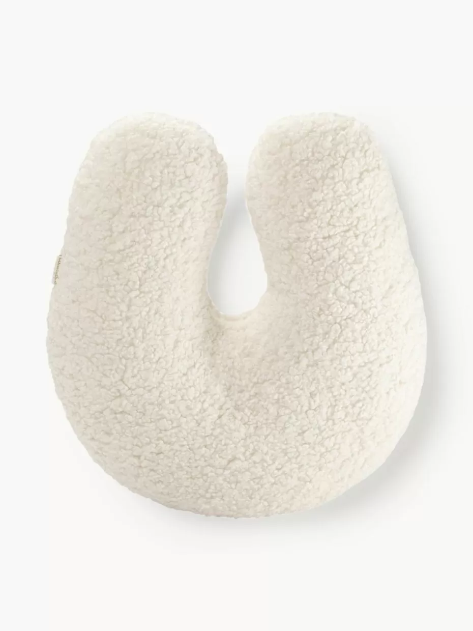 Kissen-Wigiwama U-Kissen Arch aus Teddy Off White