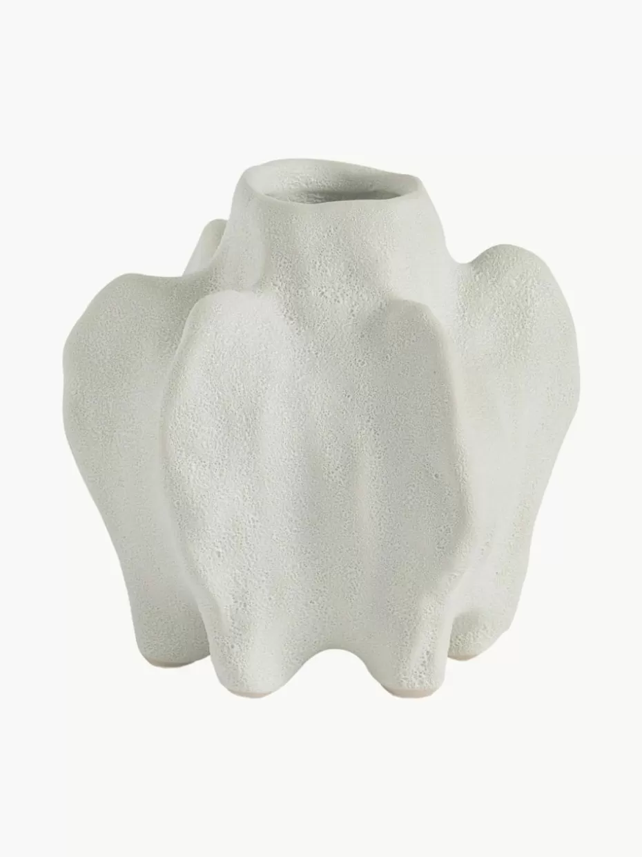 Vasen-Andrea House Vase Coral aus Keramik, H 13 cm