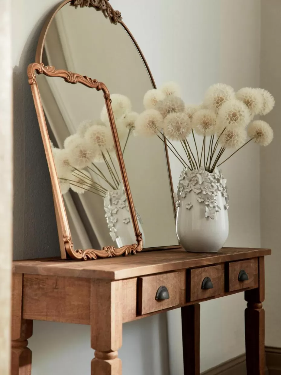 Romantische Details | Vasen-Westwing Collection Vase Daphne mit 3D-Verzierung, H 35 cm