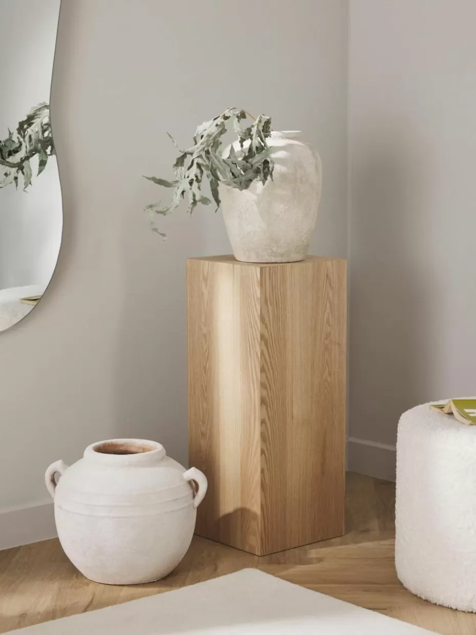 Vasen-Westwing Collection Vase Leana mit Sand-Finish, H 32 cm