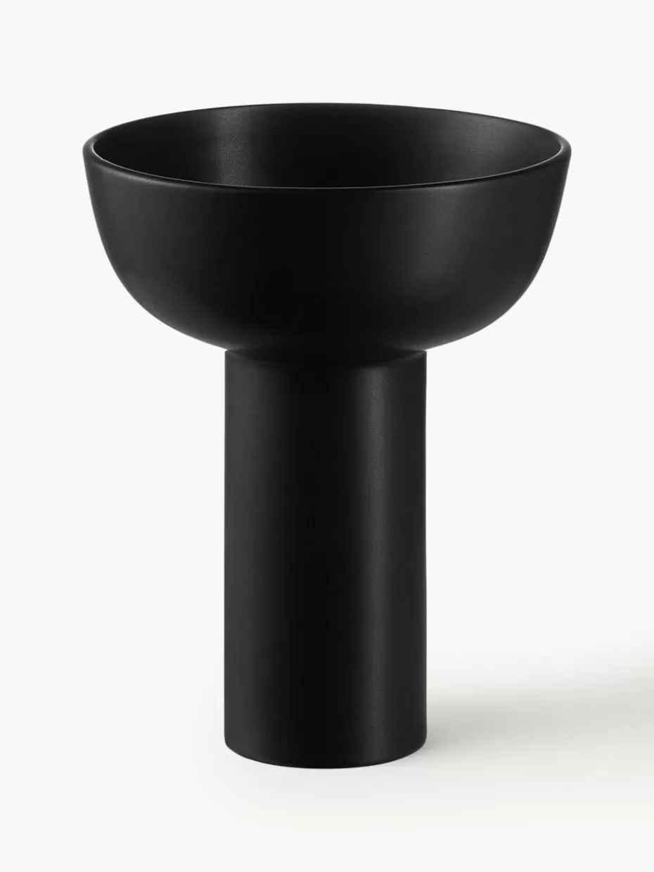Vasen-Blomus Vase Miyabi, H 21 cm Schwarz