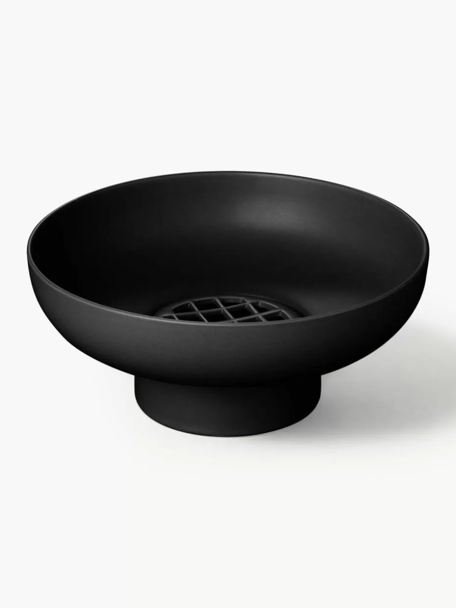 Vasen-Blomus Vase Miyabi, H 10 cm Schwarz