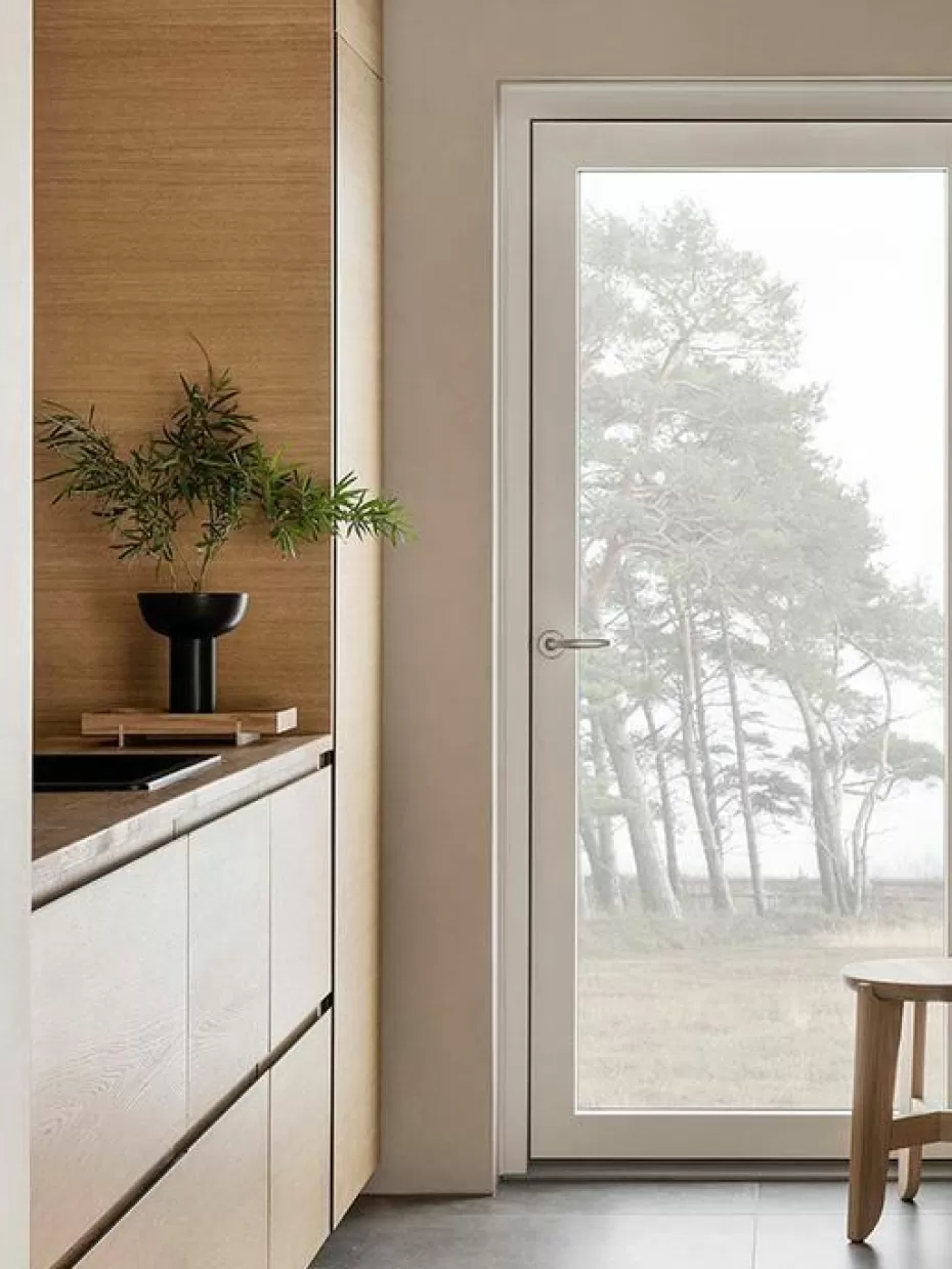 Vasen-Blomus Vase Miyabi, H 21 cm Schwarz