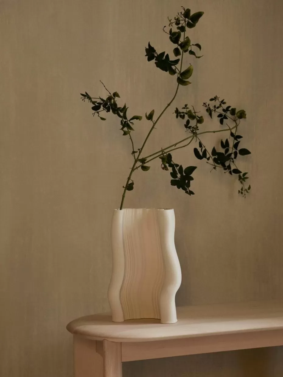 Vasen-ferm LIVING Vase Moire aus Steinzeug, H 30 cm