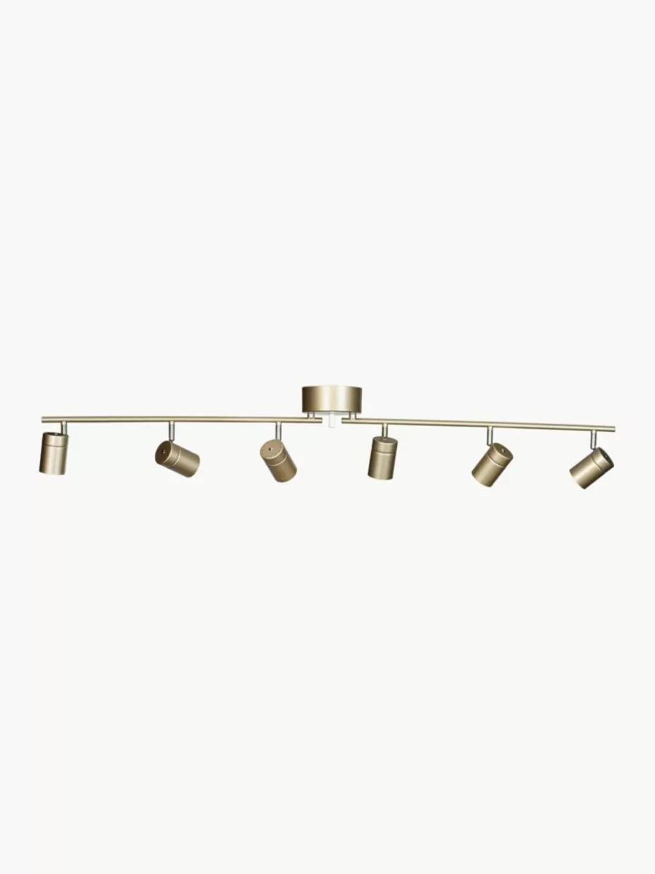 Deckenstrahler-By Rydens Verstellbare LED-Deckenleuchte Correct Goldfarben