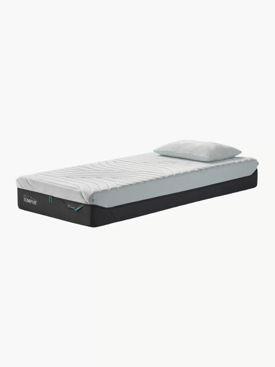 Matratzen & Lattenroste-Tempur Viscoelastische Memory-Foam-Matratze Pro Plus CoolQuilt Medium Mittelweich