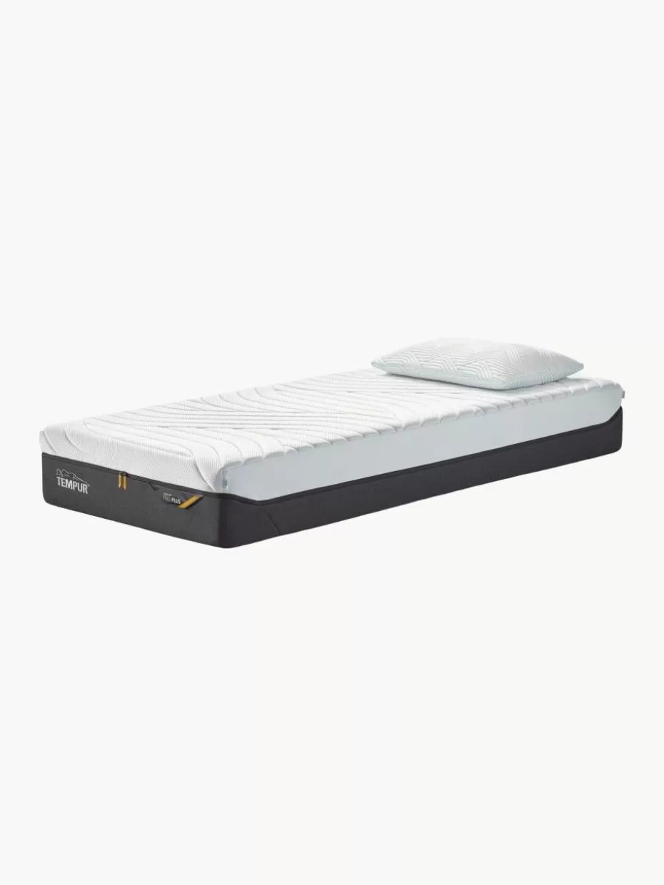 Matratzen & Lattenroste-Tempur Viscoelastische Memory-Foam-Matratze Pro Plus CoolQuilt Medium Firm Hybrid Mittelfest Hybrid