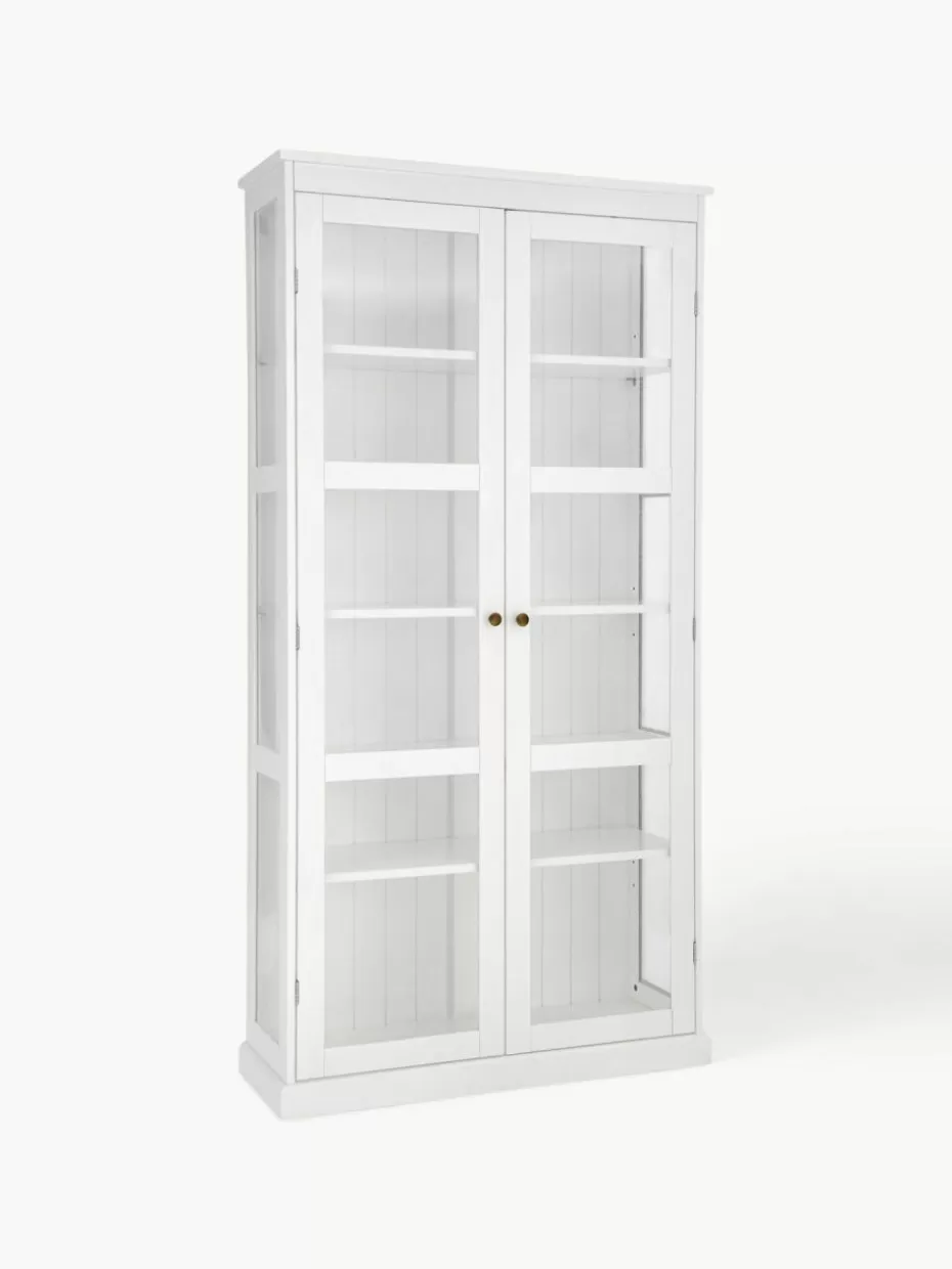 Vitrinen-Ellos Home Vitrine Wilma Weiß