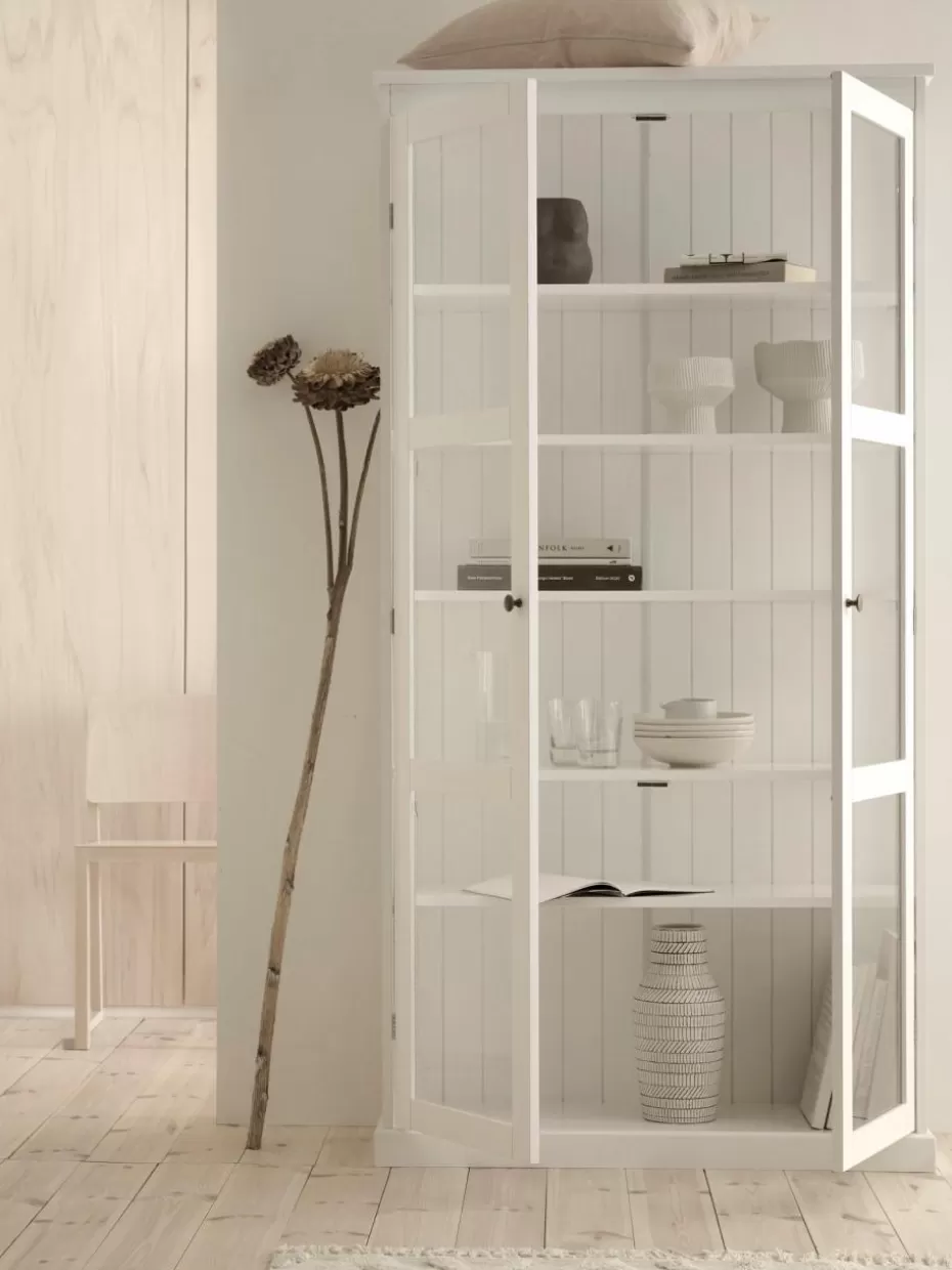 Vitrinen-Ellos Home Vitrine Wilma Weiß