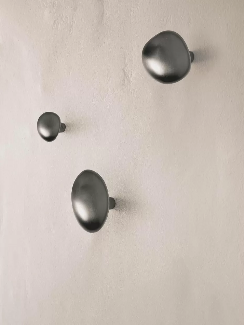 Garderoben-ferm LIVING Wandhaken Mushroom Anthrazit