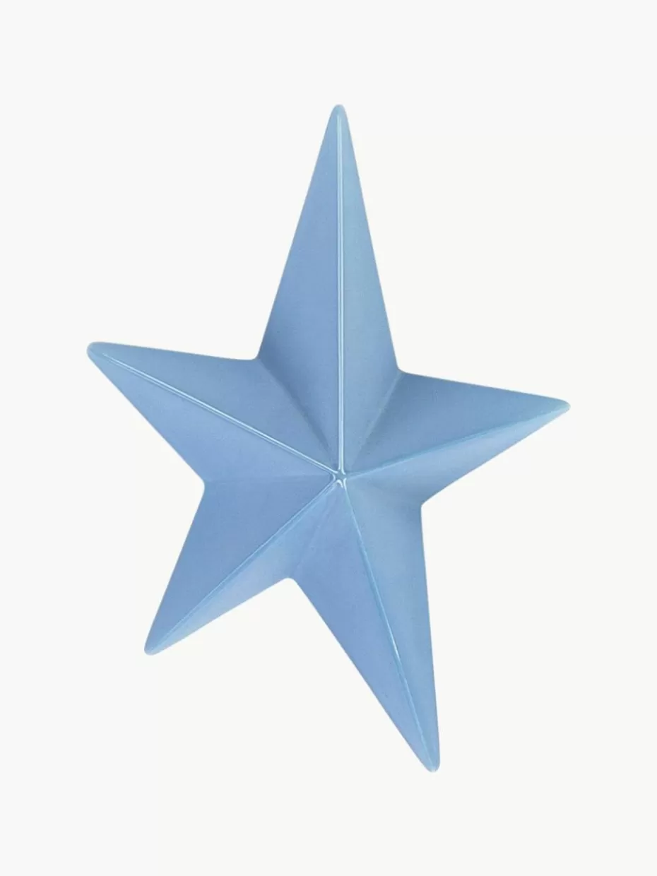 Wandobjekte-Anna + Nina Wandobjekt Star Hellblau