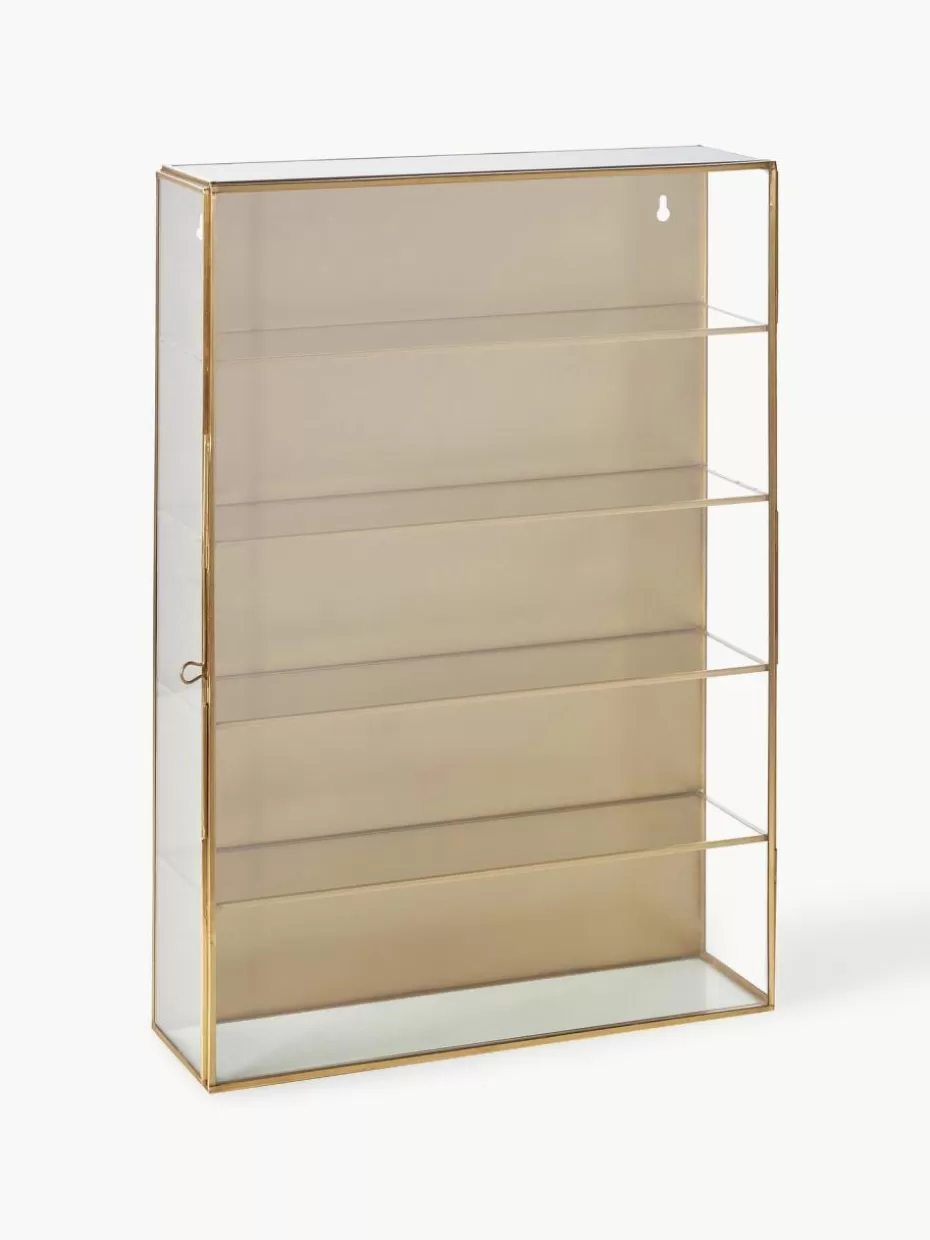 Regale-Nordal Wandregal Ada aus Glas und Metall