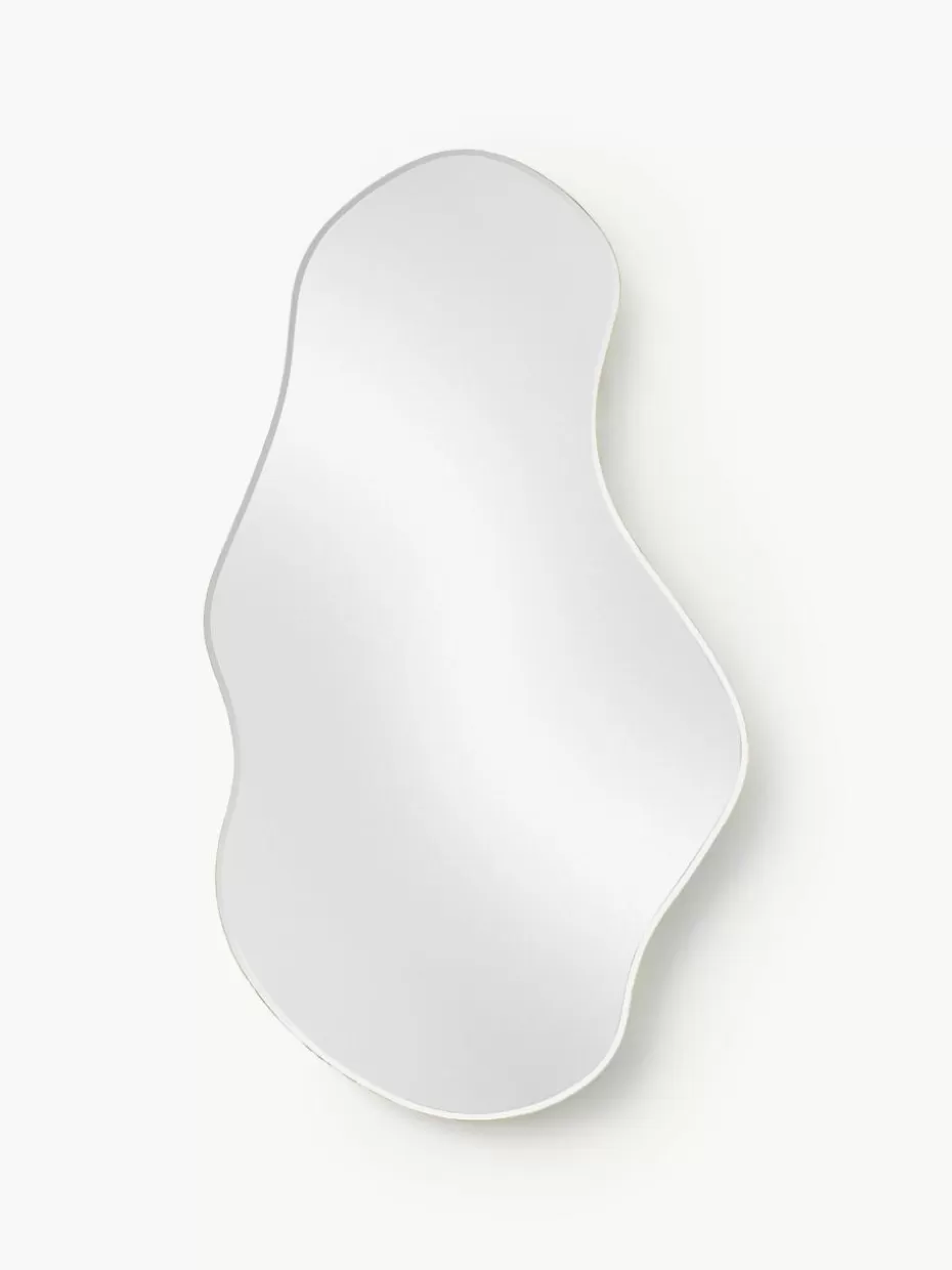 Wandspiegel-ferm LIVING Wandspiegel Pond in organischer Form Goldfarben