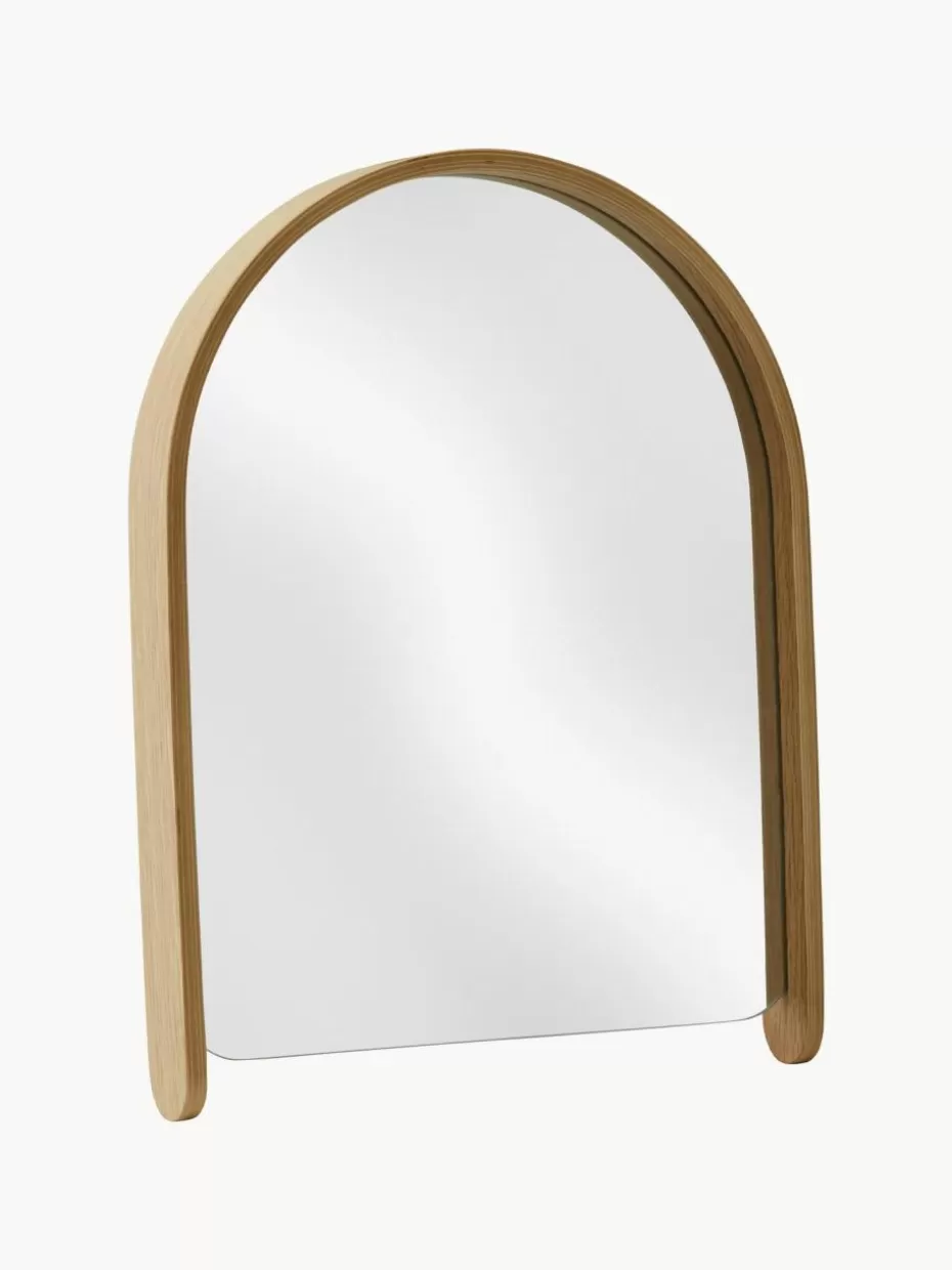 Wandspiegel-Cooee Design Wandspiegel Woody aus Eichenholz Helles Holz