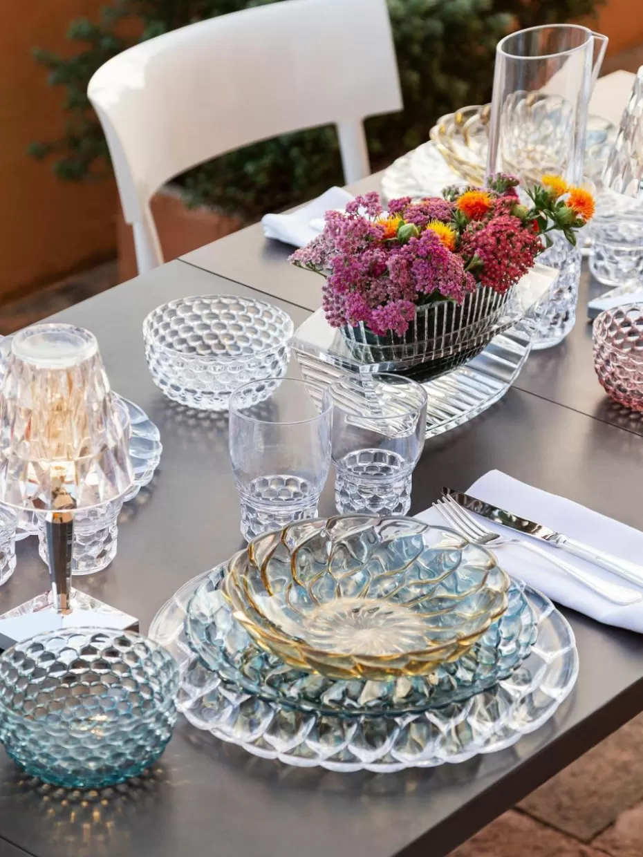 Wassergläser-Kartell Wassergläser Jellies aus Kunststoff, 4 Stück Transparent