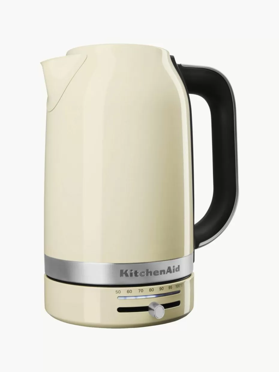 Wasserkocher-KitchenAid Wasserkocher Almond, 1.7 L Cremeweiß, glänzend