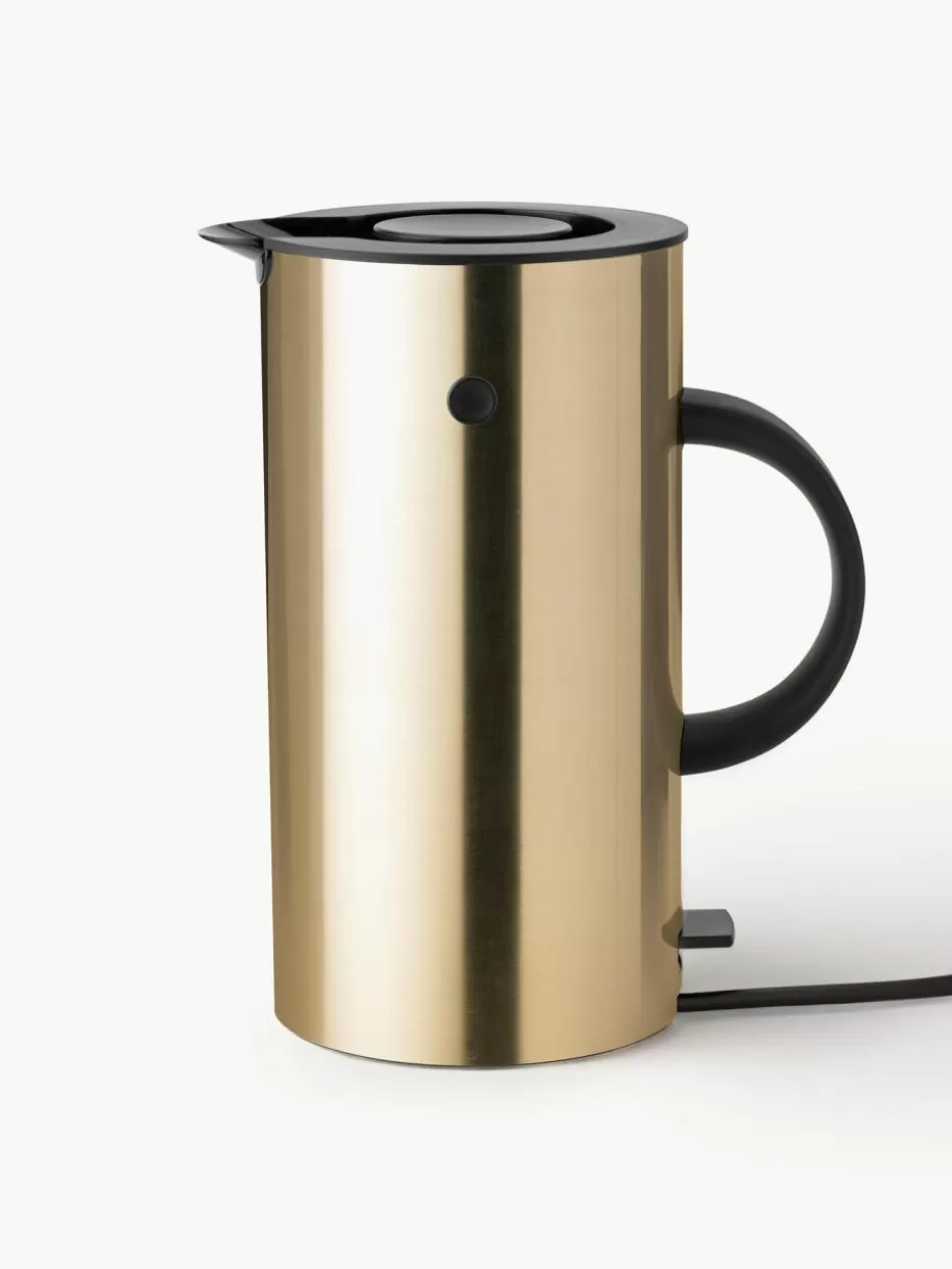 Wasserkocher-Stelton Wasserkocher EM77, 1.5 L Goldfarben, glänzend