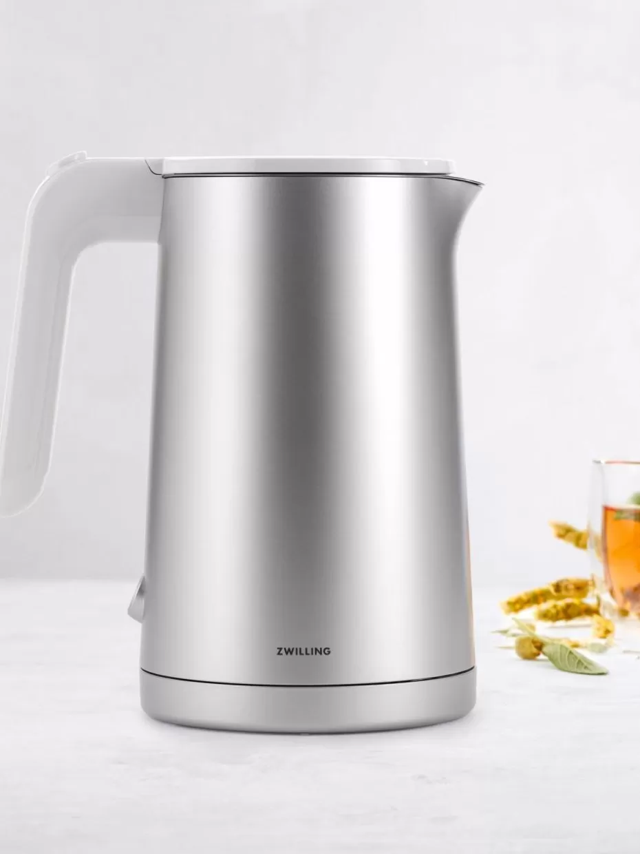 Wasserkocher-Zwilling Wasserkocher Enfinigy aus Kunststoff, 1 L Silberfarben, matt