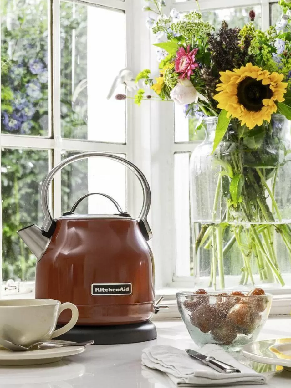 Wasserkocher-KitchenAid Wasserkocher , 1.25 L Rot, glänzend