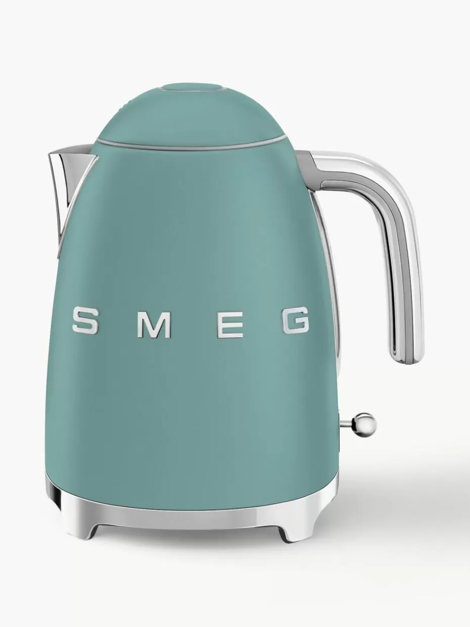 Wasserkocher-Smeg Wasserkocher 50's Style, 1.7 L Petrol, matt