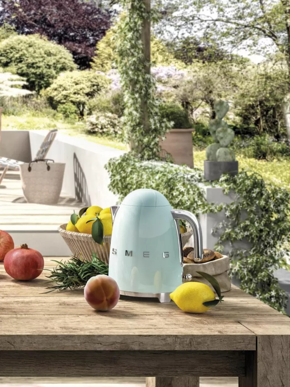 Wasserkocher-Smeg Wasserkocher 50's Style, 1.7 L Mintgrün, glänzend