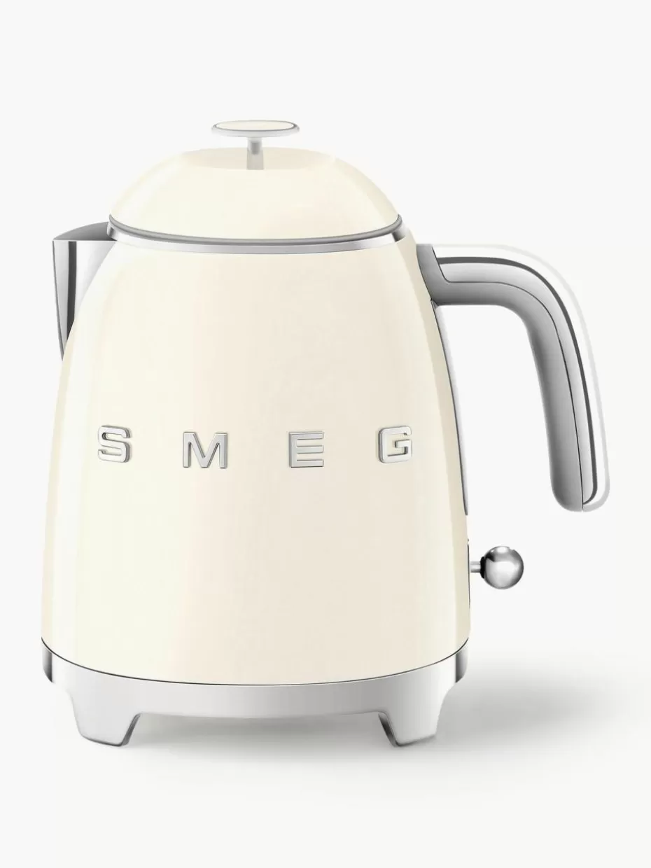 Wasserkocher-Smeg Wasserkocher 50's Style, 800 ml Off White, glänzend