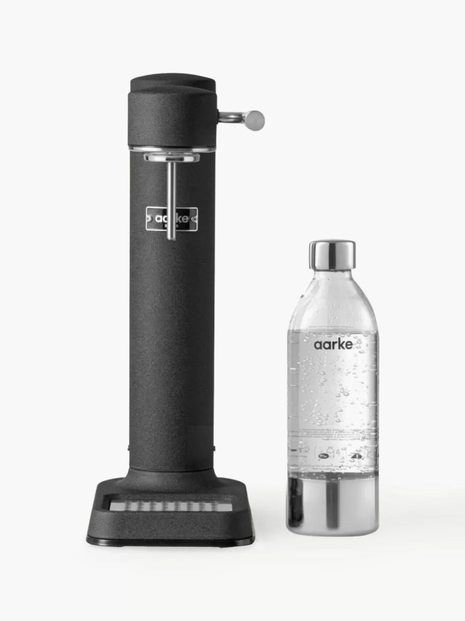 Wassersprudler-Aarke Wassersprudler-Set Carbonator 3 Schwarz, matt