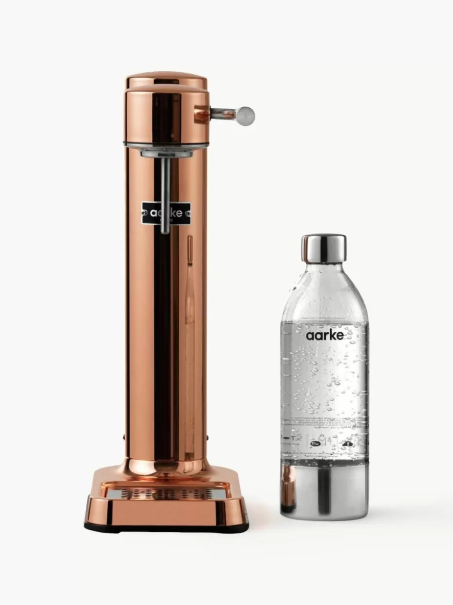 Wassersprudler-Aarke Wassersprudler-Set Carbonator 3 Rosa mit Metallic-Finish