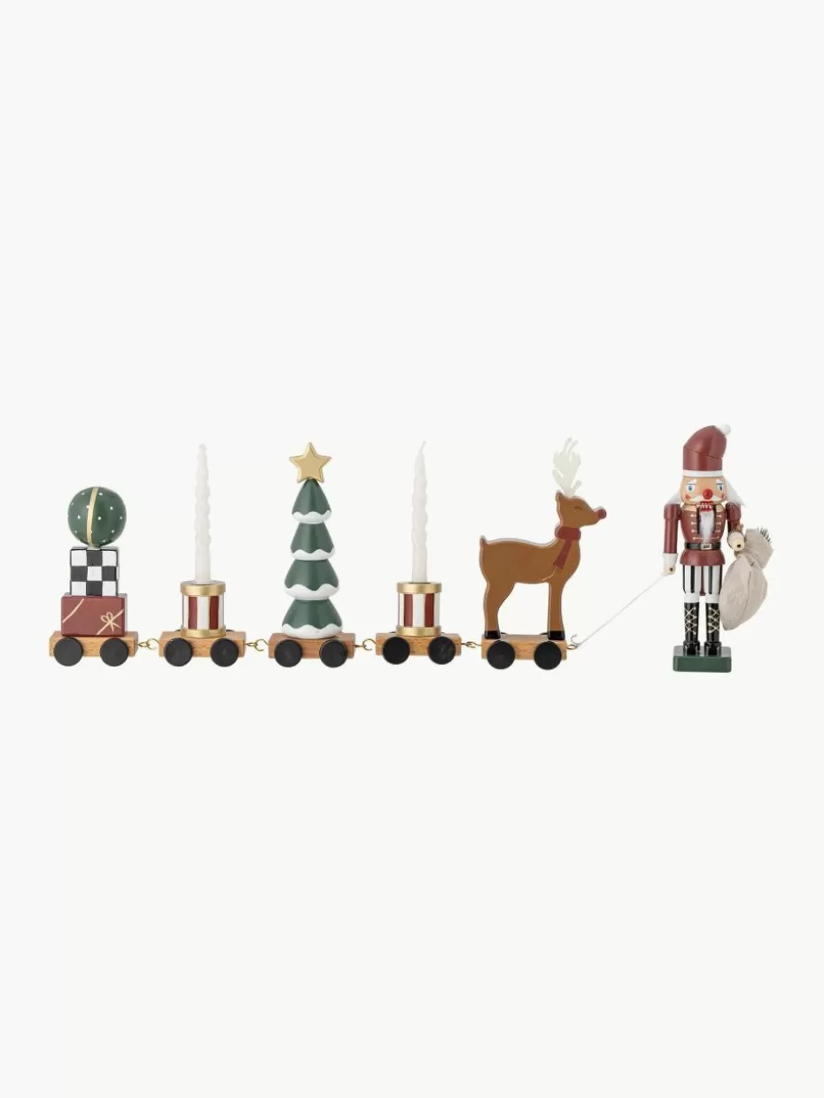 Adventsdeko | Family Holidays-Bloomingville Weihnachtlicher Deko-Zug Vadim aus Buchenholz